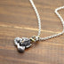 Men's Sterling Silver Scorpion Pendant Necklace