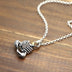 Men's Sterling Silver Scorpion Pendant Necklace