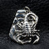 Men's Sterling Silver Scorpion Tag Necklace