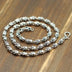 Men's Sterling Silver Skulls Chain 20”-22”
