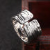 Men's Sterling Silver Smiling Clown Ring