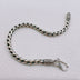 Men's Sterling Silver Square Cuban Chain Bracelet