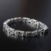 Men's Sterling Silver Square links Bracelet