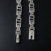 Men's Sterling Silver Square links Bracelet