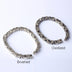 Men's Sterling Silver Square links Bracelet