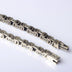 Men's Sterling Silver Square links Bracelet