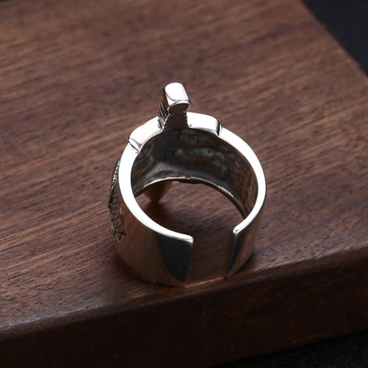 Men's Sterling Silver Sword Ring