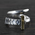 Men's Sterling Silver Sword Wrap Ring
