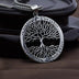 Men's Sterling Silver Tree Necklace