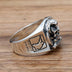 Men's Sterling Silver US Army Sniper Ring