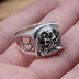 Men's Sterling Silver US Army Sniper Ring