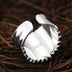 Men's Sterling Silver Virgin Mary Ring