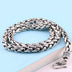 6 mm Men's Sterling Silver Wheat Chain 20”-24”