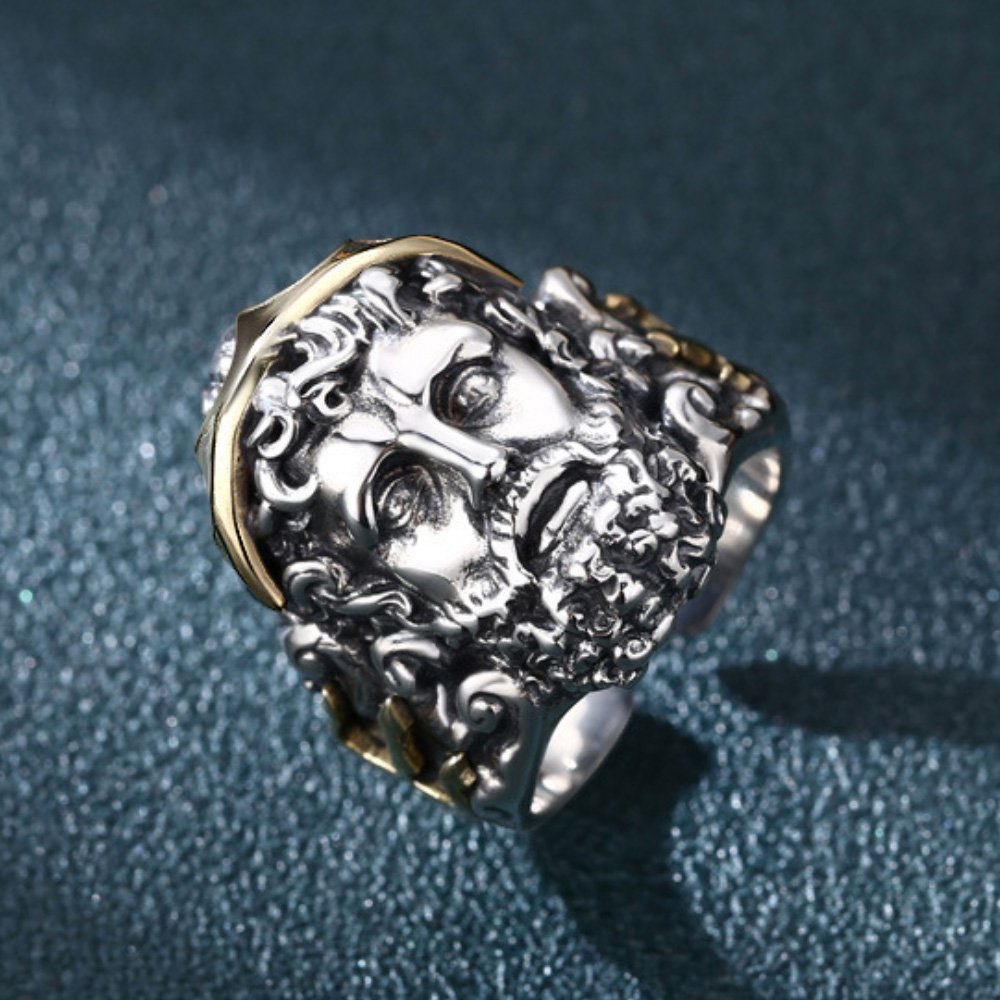 Men's Sterling Silver Zeus Ring