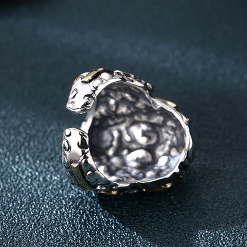 Men's Sterling Silver Zeus Ring