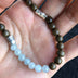 Men’s Sandalwood and Jadeite Jade Bead Bracelet