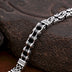 Men’s Sterling Silver Byzantine Bike Chain Bracelet