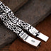 Men’s Sterling Silver Byzantine Bike Chain Bracelet