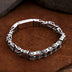 Men’s Sterling Silver Byzantine Bike Chain Bracelet