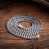 Men’s Sterling Silver Chevron Chain