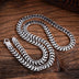 Men’s Sterling Silver Chevron Chain