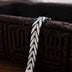 Men’s Sterling Silver Chevron Link Chain Bracelet