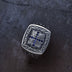 Men’s Sterling Silver Cross Signet Ring