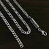 Men's Sterling Silver Cuban Link Chain 4mm