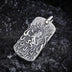 Men's Sterling Silver Lion King Tag Pendant Necklace