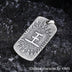 Men's Sterling Silver Lion King Tag Pendant Necklace