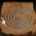 Men’s Sterling Silver Round Box Chain