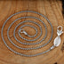 Men’s Sterling Silver Round Box Chain