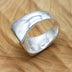 Men’s Sterling Silver Square Signet Ring