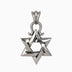 Men’s Sterling Silver Star of David Pendant Necklace