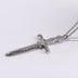 Men's Sterling Silver Sword Pendant Necklace