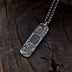 Men’s Sterling Silver Tibetan God of Wealth Necklace