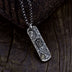 Men’s Sterling Silver Tibetan God of Wealth Necklace