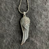 Men’s Sterling Silver Wing Pendant Necklace