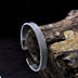 Men’s Sterling Silver Woven Mesh Cuff Bracelet