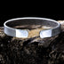 Men’s Sterling Silver Woven Mesh Cuff Bracelet