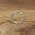 Sterling Silver Braided Wrap Ring