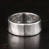 Sterling Silver Faceted Band Ring