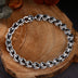 Sterling Silver Fleur de Lis Bracelet for Men
