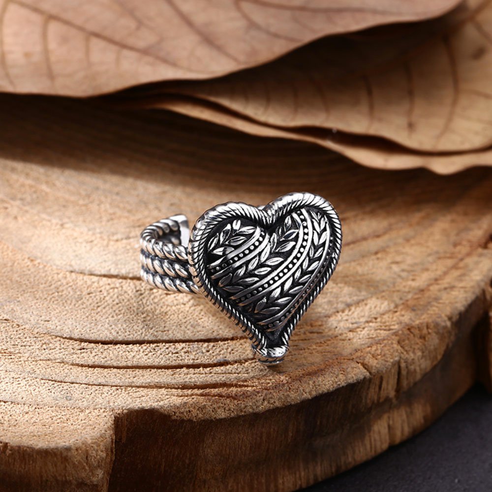 Sterling Silver Heart Ring