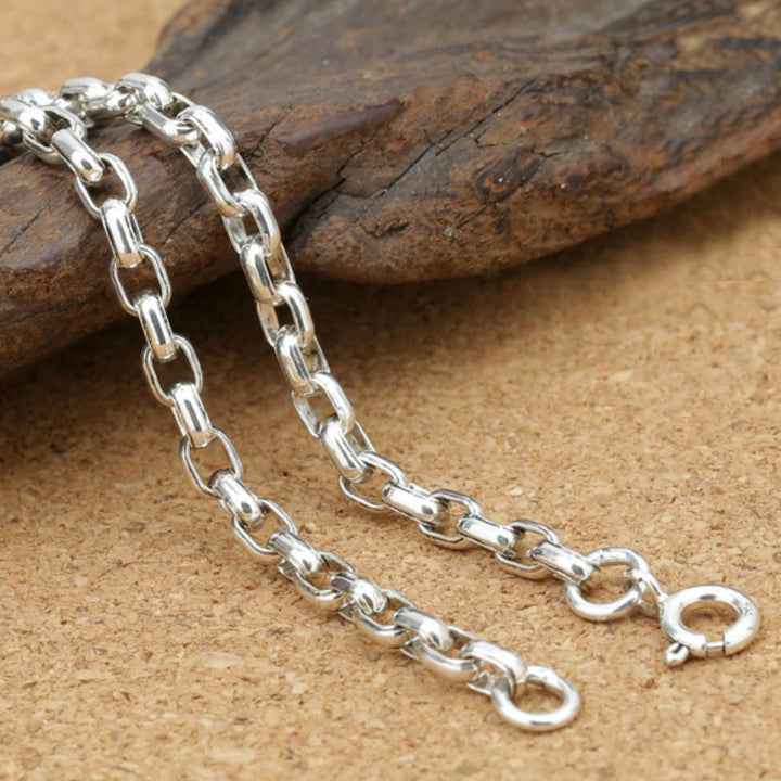 Sterling Silver Oval Link Chain