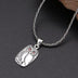 Sterling Silver Owl Pendant Necklace