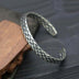 Sterling Silver Braided Cuff Bracelet