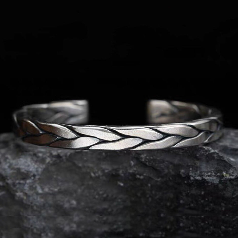 Men’s Silver Cuff Bracelets | Solid 925 Sterling Cuffs – Jewelry1000