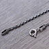 Sterling Silver Cable Chain 18"-24"