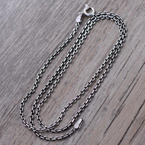 Sterling Silver Cable Chain 18"-24"